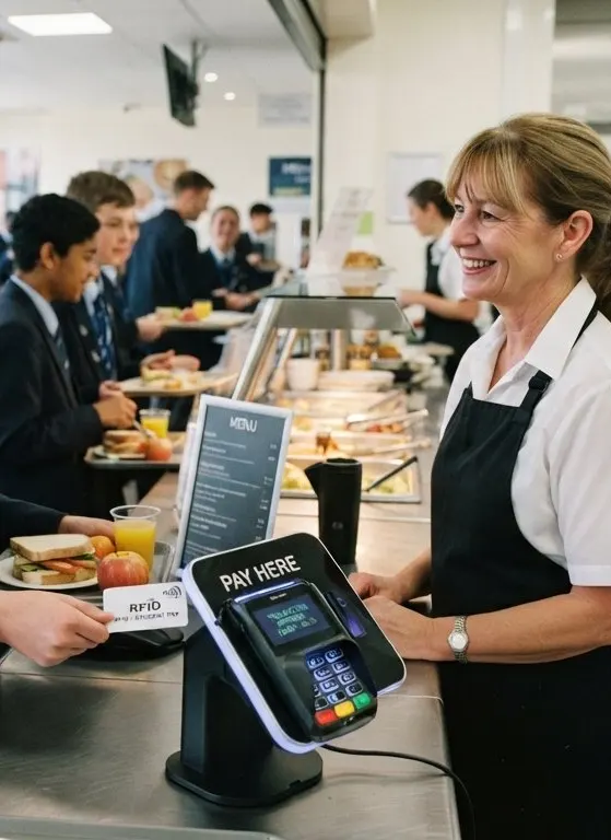 How emsPlus Cashless Canteen Software & Mobile App Works